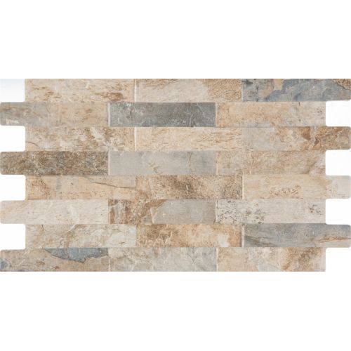 ΠΛΑΚΑΚΙ - ΕΠΕΝΔΥΣΗ ΔΑΠΕΔΟΥ / ΤΟΙΧΟΥ KOLOSSOS FARILYA Grey 25x45 cm