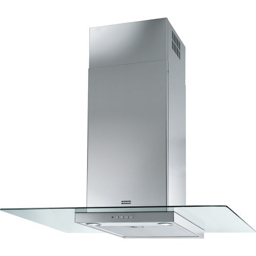 ΑΠΟΡΡΟΦΗΤΗΡΑΣ FRANKE NEW PERFECT GLASS FGL 925 XS NP Inox ΕΠΙΤΟΙΧΙΑ ΚΑΜΙΝΑΔΑ 90 cm
