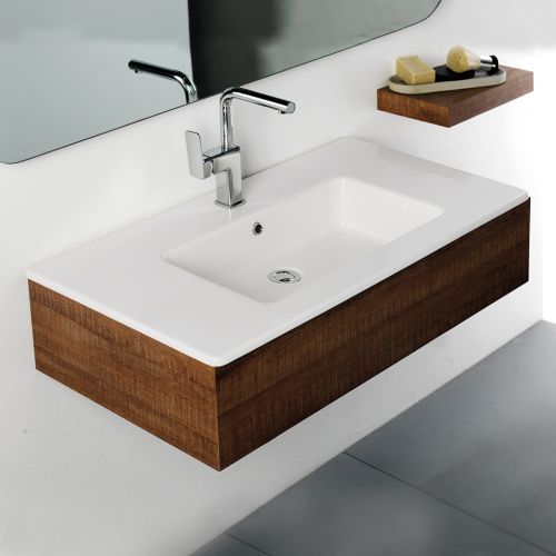 ΝΙΠΤΗΡΑΣ ΕΠΙΚΑΘΗΜΕΝΟΣ BIANCO Ceramica FLAT 36090 White 91,5 x 46,5 cm