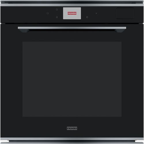 FRANKE Mythos FMY 99 HS XS Inox Black-Glass Black ΦΟΥΡΝΟΣ ΚΟΥΖΙΝΑΣ ΑΤΜΟΥ