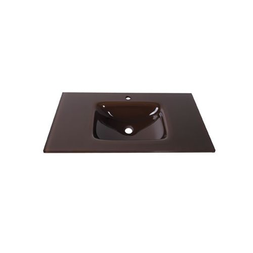 ΝΙΠΤΗΡΑΣ ΓΥΑΛΙΝΟΣ ΕΝΘΕΤΟΣ ΕΠΙΠΛΟΥ BROWN Gloria GLASS-U 90x45 cm