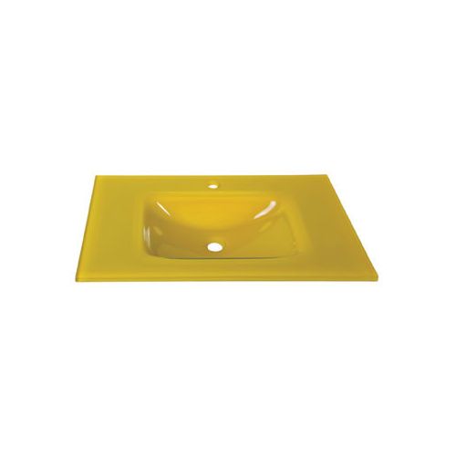 ΝΙΠΤΗΡΑΣ ΓΥΑΛΙΝΟΣ ΕΝΘΕΤΟΣ ΕΠΙΠΛΟΥ YELLOW Gloria GLASS-U 75x45 cm