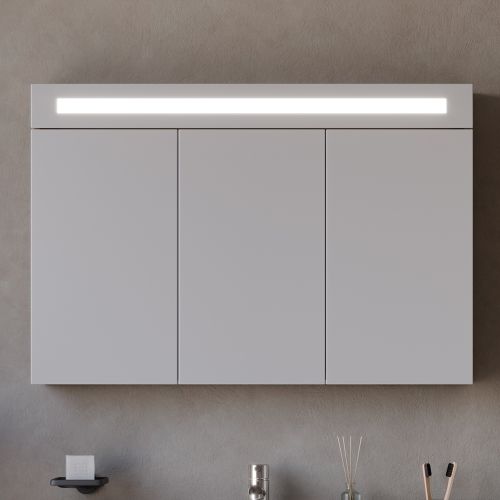ΚΑΘΡΕΠΤΗΣ ΜΠΑΝΙΟΥ LED  MARTIN BATH INTENSE Beige Soft / White Mat 100cm 