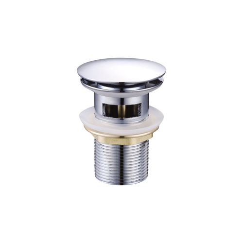 Βαλβίδα νιπτήρος με υπερχείλιση και χρωμέ καπάκι KARAG