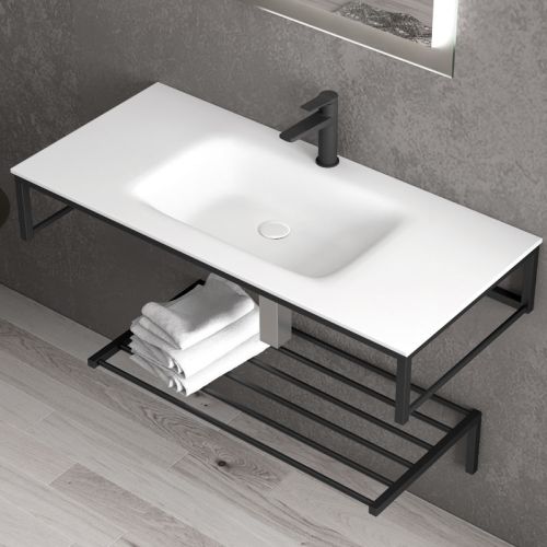 Έπιπλο βάσης πετσετών inox ILION KARAG