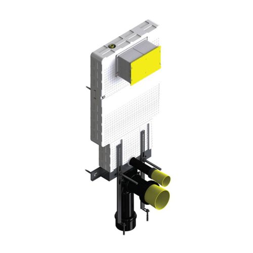 Καζανάκι εντοιχισμού μονότουβλου τοίχου με πόδια στήριξης για αναρτώμενες λεκάνες KARAG