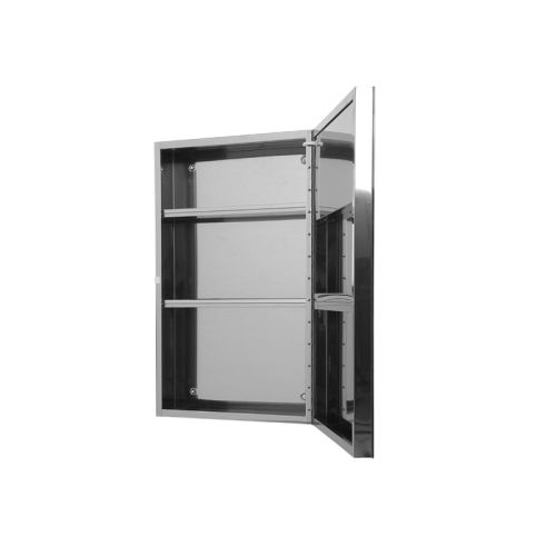 Καθρέπτης με κρυφό φωτισμό LED & ντουλάπι KARAG