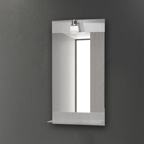 Καθρέπτης με φωτιστικό & εταζέρα KARAG