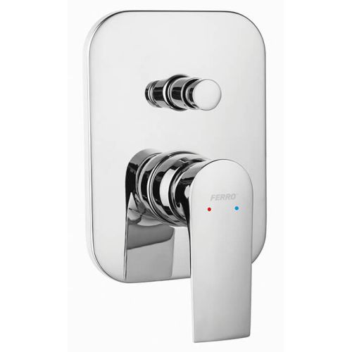 Μίκτης ντους 4 δρόμων ALGEO SQUARE FERRO