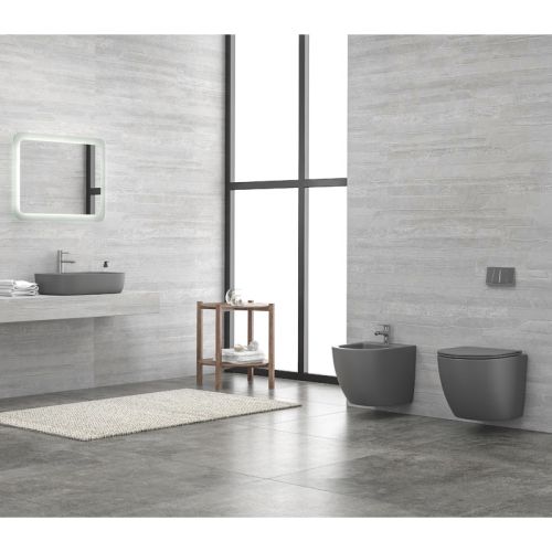 Μπιντές αναρτώμενος γκρι ματ MILOS KARAG