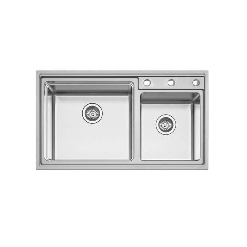 Νεροχύτης κουζίνας διπλός BL 709 KARAG