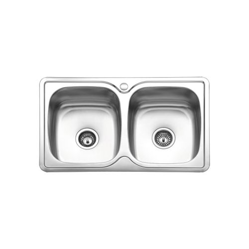 Νεροχύτης κουζίνας διπλός E 54 KARAG