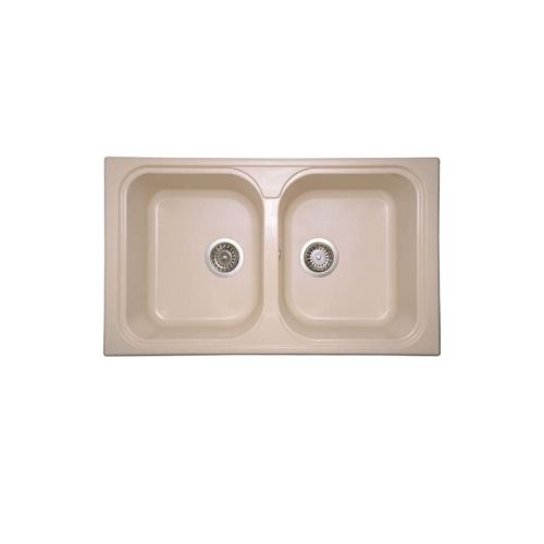 Νεροχύτης κουζίνας διπλός WOLF 450 ELLECI