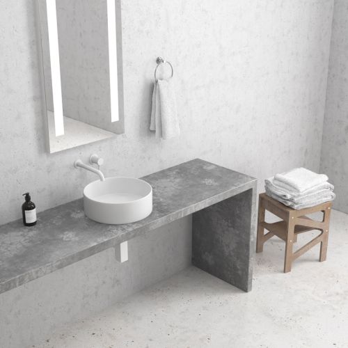 Νιπτήρας επικαθήμενος λευκός ματ LT3134 KARAG