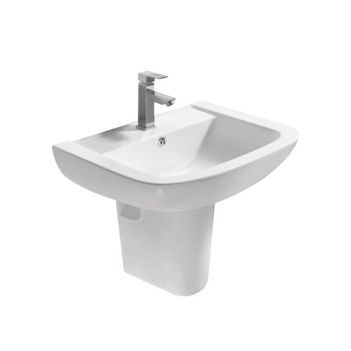 Νιπτήρας με μισοκόλωνο SQUARE KARAG