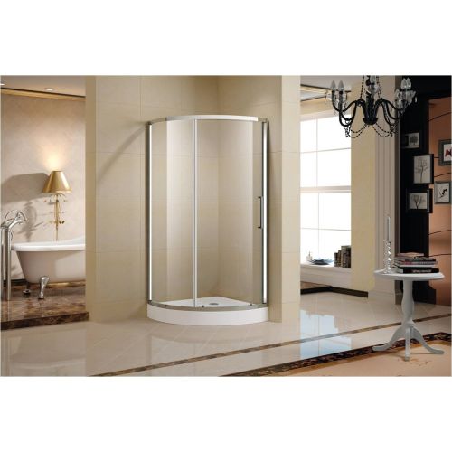 Ντουζιέρα ημικυκλική ακρυλική MINIMAL KARAG