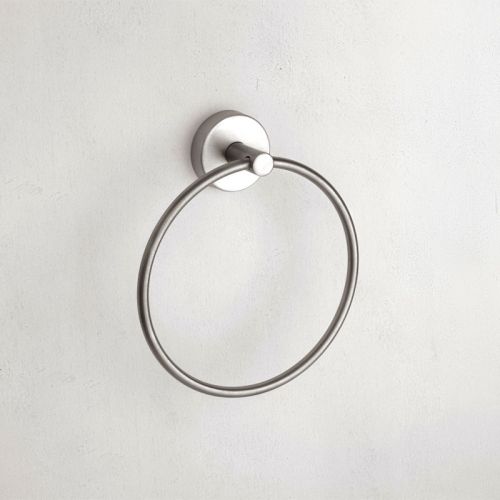 Πετσετοκρεμάστρα κρίκος σατινέ UNO KARAG