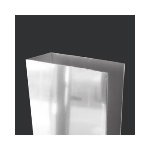 Προφίλ τοίχου χρωμέ U 80x30x2000mm KARAG