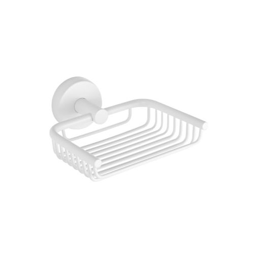 Σαπουνοθήκη λευκή ματ UNO KARAG