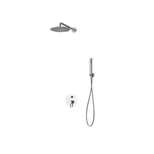 Σετ μπαταρίας εντοιχισμού ντους χρωμέ ARTEMIS KARAG