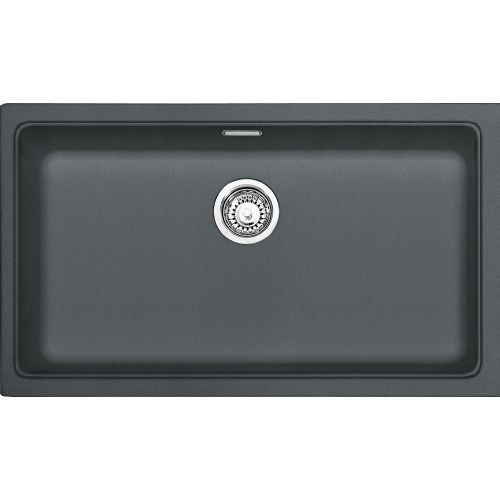 ΝΕΡΟΧΥΤΗΣ ΓΡΑΝΙΤΗ ΥΠΟΚΑΘΗΜΕΝΟΣ ΓΟΥΡΝΑ FRANKE Kubus KBG 110-70 Metallic Graphite 80,2x46 cm