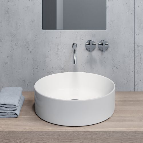 ΝΙΠΤΗΡΑΣ ΕΠΙΤΡΑΠΕΖΙΟΣ GSI KUBE-X 9427 White Ø 45 cm