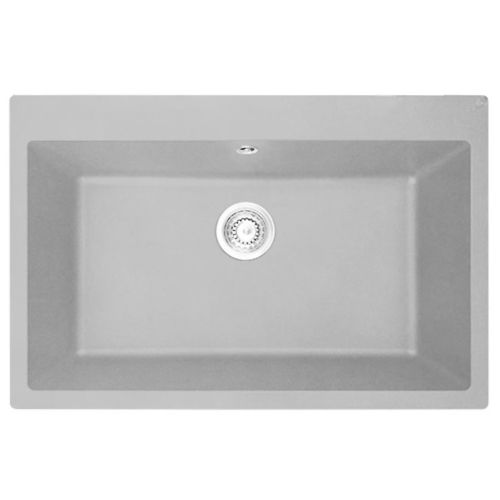 ΝΕΡΟΧΥΤΗΣ ΣΥΝΘΕΤΙΚΟΣ ΕΝΘΕΤΟΣ DURALIT KZ075 Gris Platinum 76x50 cm