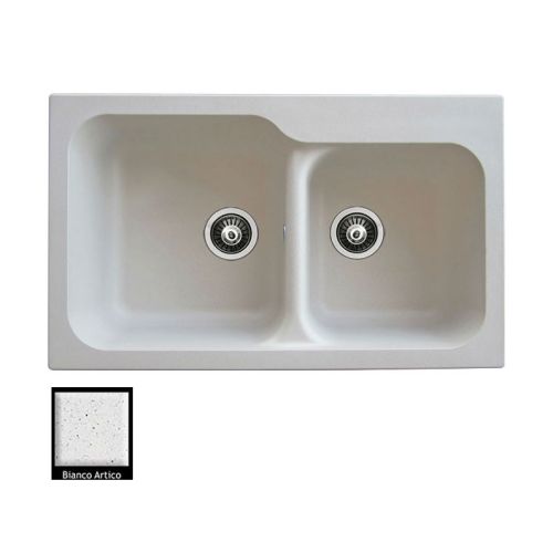 ΝΕΡΟΧΥΤΗΣ ΣΥΝΘΕΤΙΚΟΣ ΕΝΘΕΤΟΣ DURALIT KZ200 Blanco Artico 83x50 cm