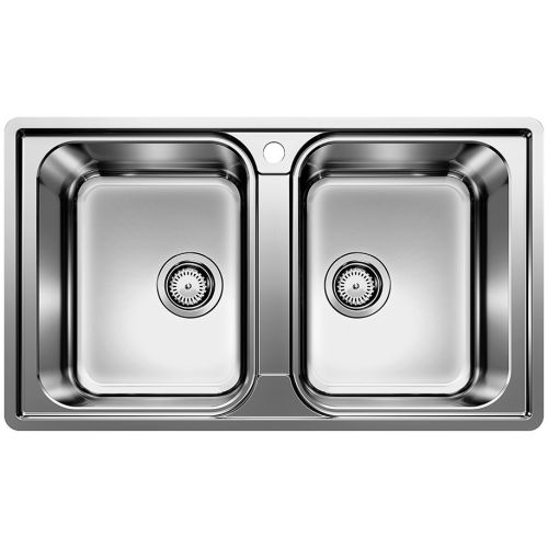 ΝΕΡΟΧΥΤΗΣ ΕΝΘΕΤΟΣ BLANCO LEMIS 8-IF  Inox 86x50 cm