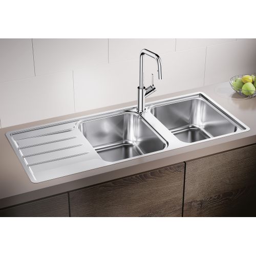ΝΕΡΟΧΥΤΗΣ ΕΝΘΕΤΟΣ BLANCO LEMIS 8 S-IF  Inox 116x50 cm