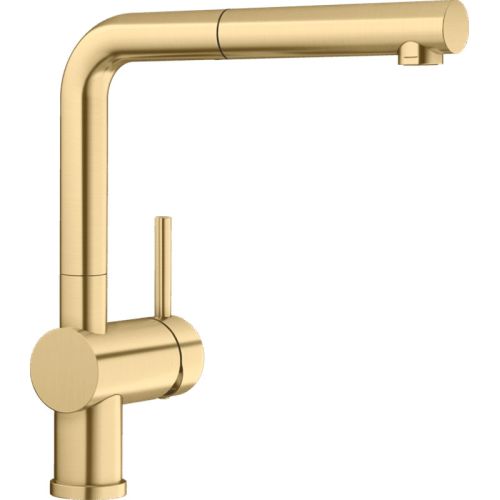ΜΠΑΤΑΡΙΑ ΝΕΡΟΧΥΤΗ ΚΟΥΖΙΝΑΣ ΜΕ ΝΤΟΥΣ BLANCO LINUS-S Satin Gold