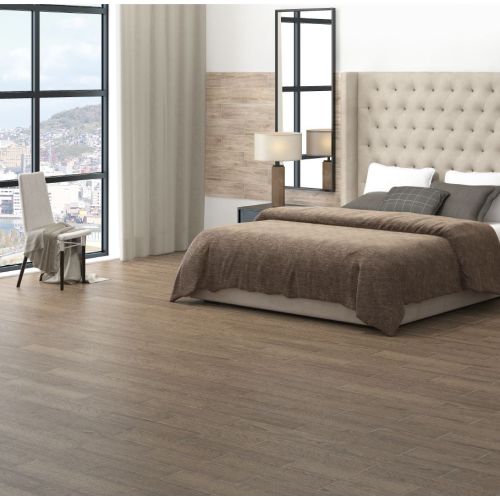 ΠΛΑΚΑΚΙ ΔΑΠΕΔΟΥ KARAG LIVERPOOL Dark Brown 15,5x62 cm