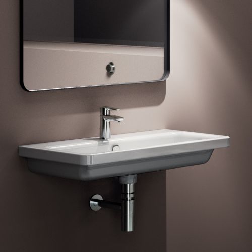 ΝΙΠΤΗΡΑΣ BIANCO Ceramica MCITY36 White 80 x 45 cm