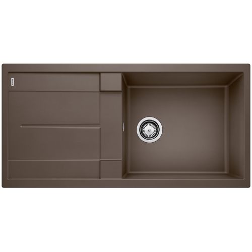 ΝΕΡΟΧΥΤΗΣ ΓΡΑΝΙΤΗ ΕΝΘΕΤΟΣ BLANCO METRA XL 6 S Coffee 100x50 cm