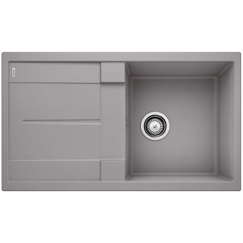 ΝΕΡΟΧΥΤΗΣ ΓΡΑΝΙΤΗ ΕΝΘΕΤΟΣ BLANCO METRA 5 S Alu Metallic 86x50 cm