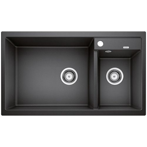ΝΕΡΟΧΥΤΗΣ ΓΡΑΝΙΤΗ ΕΝΘΕΤΟΣ BLANCO METRA 9 Anthracite 86x50 cm