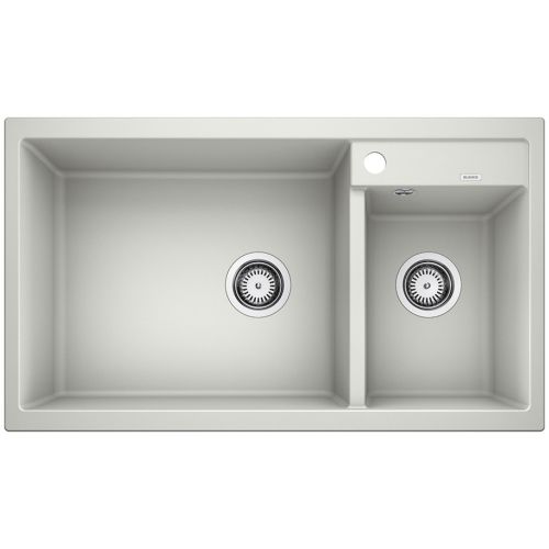 ΝΕΡΟΧΥΤΗΣ ΓΡΑΝΙΤΗ ΕΝΘΕΤΟΣ BLANCO METRA 9 Pearl Grey 86x50 cm