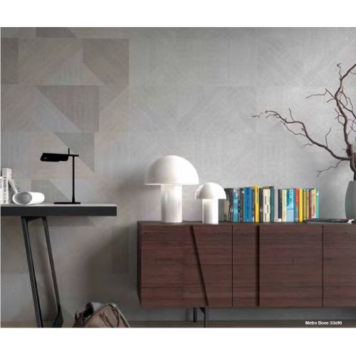 ΠΛΑΚΑΚΙ ΤΟΙΧΟΥ KOLOSSOS METRO Taupe 33 x 90 cm
