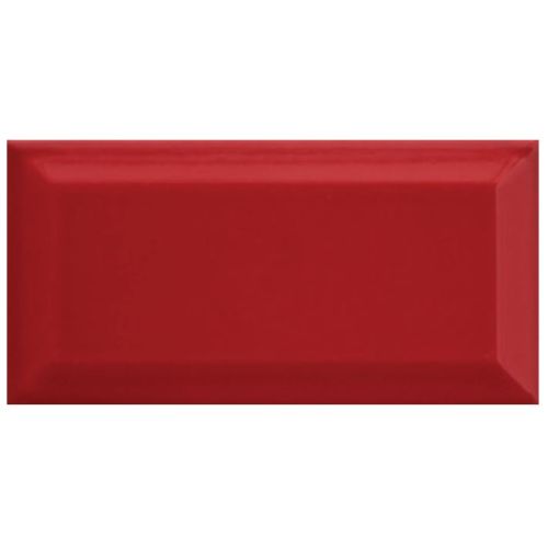 ΠΛΑΚΑΚΙ ΤΟΙΧΟΥ KARAG METRO BIZOUTE Red 10x20 cm