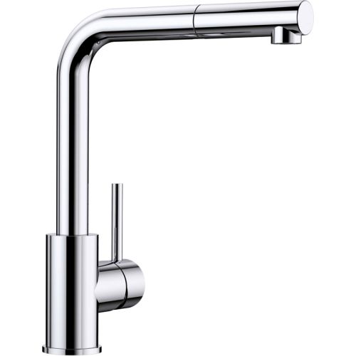ΜΠΑΤΑΡΙΑ ΝΕΡΟΧΥΤΗ ΚΟΥΖΙΝΑΣ ΜΕ ΝΤΟΥΣ BLANCO MILA-S Chrome