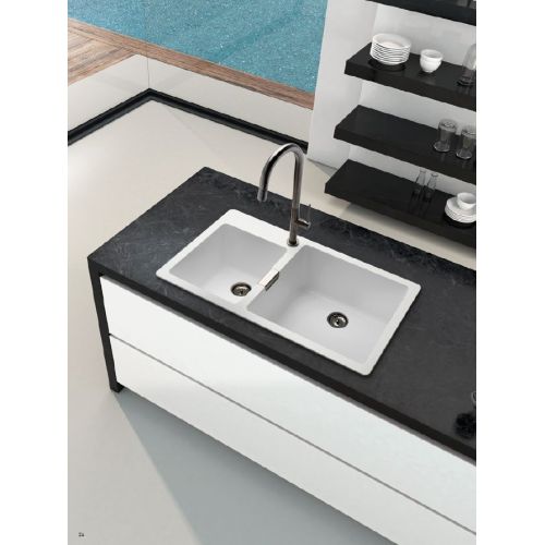 ΝΕΡΟΧΥΤΗΣ ΓΡΑΝΙΤΗ ΕΝΘΕΤΟΣ  SCHOCK CRISTADUR MONO 15290 Silverstone 86x50 cm