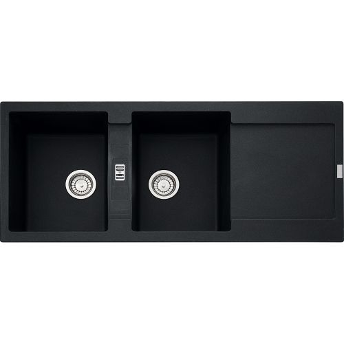 ΝΕΡΟΧΥΤΗΣ ΓΡΑΝΙΤΗ FRANKE Maris MAG 621 Matt Black 116x50 cm