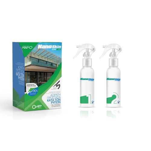 BFP NANO-SKIN Ultra ΣΕΤ 2 ΠΡΟΪΟΝΤΩΝ ΝΑΝΟΝΟΤΕΧΝΟΛΟΓΙΑΣ ΓΙΑ ΓΥΑΛΙΝΕΣ ΕΠΙΦΑΝΕΙΕΣ