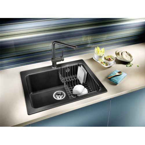 ΝΕΡΟΧΥΤΗΣ ΓΡΑΝΙΤΗ ΕΝΘΕΤΟΣ BLANCO NAYA 6 Anthracite 61,5x51 cm