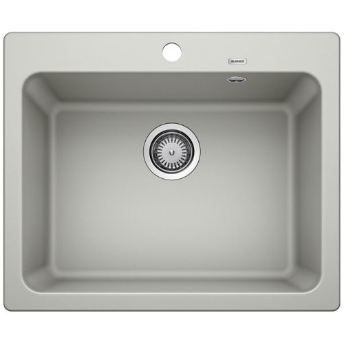 ΝΕΡΟΧΥΤΗΣ ΓΡΑΝΙΤΗ ΕΝΘΕΤΟΣ BLANCO NAYA 6 Pearl Grey 61,5x51 cm