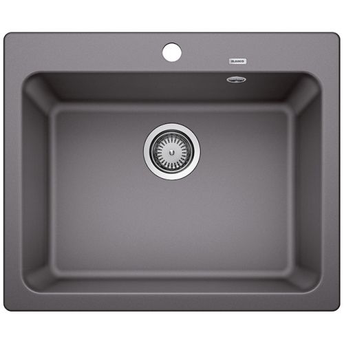 ΝΕΡΟΧΥΤΗΣ ΓΡΑΝΙΤΗ ΕΝΘΕΤΟΣ BLANCO NAYA 6 Rock Grey 61,5x51 cm