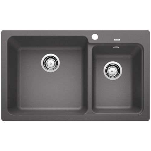 ΝΕΡΟΧΥΤΗΣ ΓΡΑΝΙΤΗ ΕΝΘΕΤΟΣ BLANCO NAYA 8 Rock Grey 81,5x50 cm