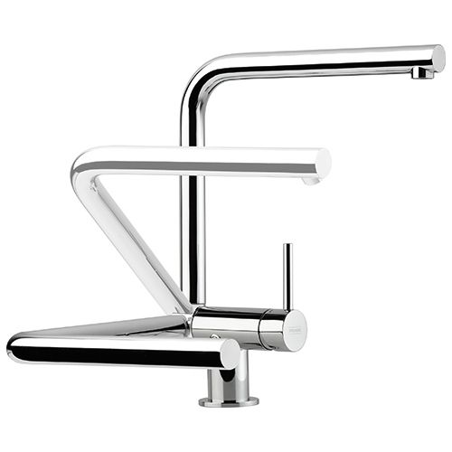 ΜΠΑΤΑΡΙΑ ΚΟΥΖΙΝΑΣ ΜΕ ΣΠΑΣΤΟ ΡΟΥΞΟΥΝΙ FRANKE Neptune Style Window Standard Χρωμέ