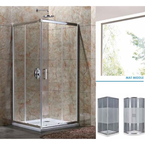 ΚΑΜΠΙΝΑ ΝΤΟΥΖΙΕΡΑΣ ΠΑΡΑΛΛΗΛΟΓΡΑΜΜΗ Aquarelle Oia 10 70C80 Mat Middle 70x80x180 cm