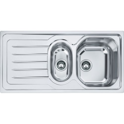 ΝΕΡΟΧΥΤΗΣ ΕΝΘΕΤΟΣ FRANKE ONDA LINE New Value OLX 651 Inox Λείος 100x50 cm